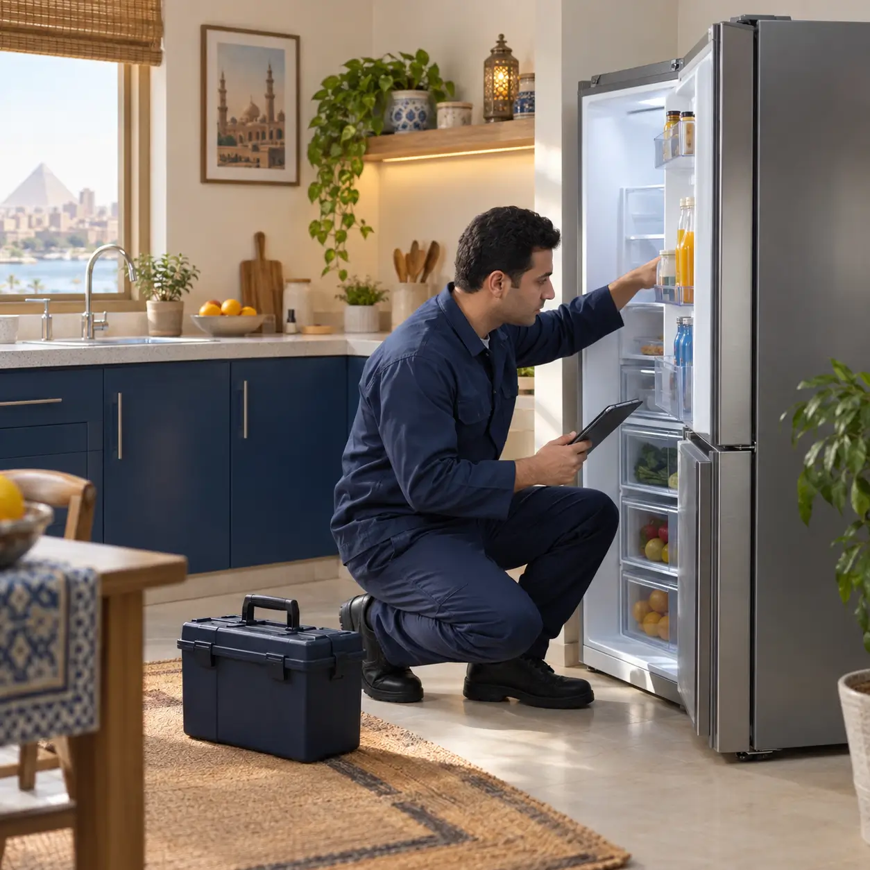 Westinghouse refrigerator service illustration