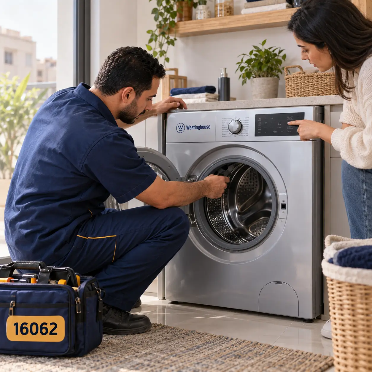Westinghouse washing machine service illustration