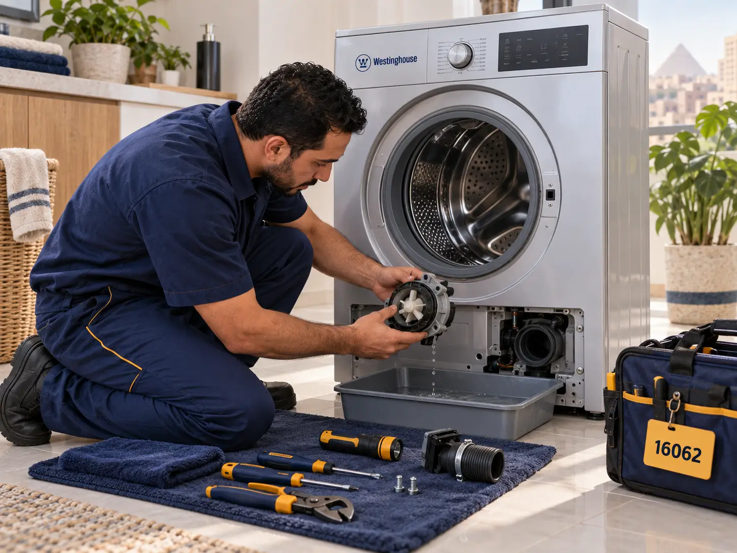 Assessment of a washing machine
